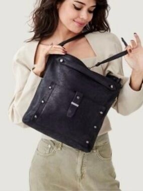 Botkier Black Leather Shoulder Bag BNWOT A00393